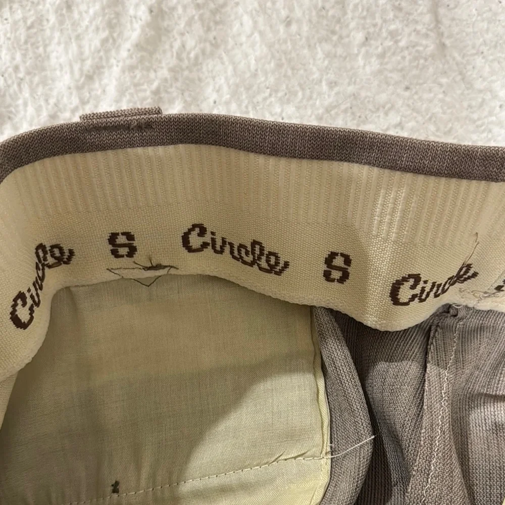 Circle S Men’s Donegal Brown Lambswool Western suit set size 42R / 36R